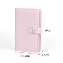 1 cuốn album ảnh 108 ngăn đựng ảnh, giấy ảnh 3 inch, chất liệu da PU, thích hợp cho máy ảnh Fujifilm In-Stax Mini 12, kèm tem và vé, đồ dùng học tập, chuẩn bị cho năm học mới. - Nhiều màu - Xem 2