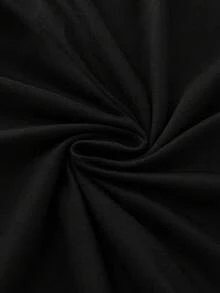 SHEIN Franclia 女士纯色百褶休闲上衣和修身迷你裙两件套 - 彩色 - 查看 8