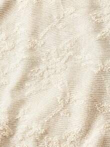 SHEIN MOD Vestido asimétrico con volantes para mujer de talla grande, ideal para Año Nuevo, Acción de Gracias y fiestas - Blanco - Ver 2