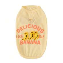 PETSIN 宠物春季新款狗狗服装 动物用品 宠物服装 狗狗背心 猫咪T恤 泰迪熊套装 小型动物服装 休闲酷炫背心 狗狗服装 猫咪服装 春夏两季新款背心 - 彩色 - 查看 12