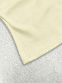 Glimmora 女士修身拼接吊带背心 - 杏色 - 查看 4