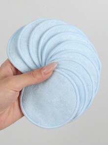 5/10/20pcs Reusable Makeup Remover Pads, Washable & Gentle On Skin, Quick Makeup Removal, Suitable For All Skin Types.,Makeup,Cheap,Room Decor,Vanity,Travel,Bedroom,Makeup Accessories,Puff,Makeup Blender,Powder Puff,Makeup Sponge,Cheap,Stocking Stuffers,Makeup,Makeup Tools,Cheap Stuff,Gifts,Gifts For Women,Christmas Gifts,Giveaways,Travel,Cheap Stuff,Travel Essential - Baby Blue - View 1