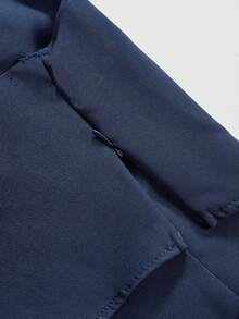 ROMWE Goth 大码女式哥特式大教堂圣母玛利亚图案粗肩带背心 - 紫色 - 查看 5