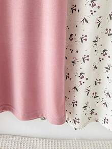 Genkimix Kids Bộ 2 món đồ ngủ và áo mặc nhà tay ngắn, viền bèo cho bé gái, thích hợp cho mùa xuân/hè. - Nhiều màu - Xem 5