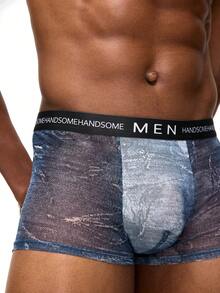 Rest Era Set de 3 calzoncillos de malla transparente sexy para hombre - Multicolor - Ver 5