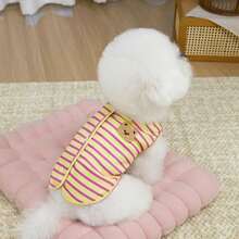 PETSIN 宠物春季新款狗狗服装 动物用品 宠物服装 狗狗背心 猫咪T恤 泰迪熊套装 小型动物服装 休闲酷炫背心 狗狗服装 猫咪服装 春夏两季新款背心 - 彩色 - 查看 28