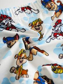 SHEIN | PAW Patrol Bộ 3 quần lót boxer nam in hình hoạt hình, cạp chun, thoải mái. - Màu xanh lam - Xem 3