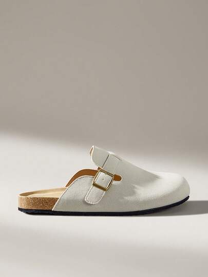 Solecia Men's New Slip-On Half-Covered Sandals, Comfortable And Versatile