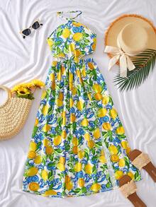 Sparklyn Đầm maxi dài thướt tha, thoáng mát nhưng vẫn tôn dáng, thích hợp cho bé gái tuổi teen đi nghỉ hè ở bãi biển. - Nhiều màu - Xem 3