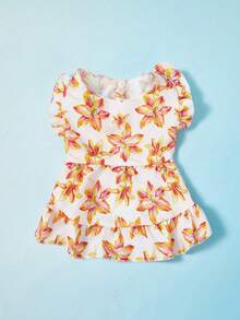 PETSIN 1 Piece Of Pet Dog/Cat Universal Flower Print Casual Dress, Comfortable And Breathable Summer Set - Multicolor - View 24