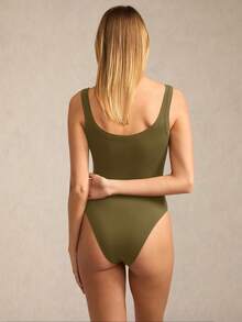 SHEIN BASICS 4件套休闲纯色针织连体衣（女款） - 彩色 - 查看 4