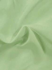 GlowEve CURVE Blouse ample décontractée à manches longues et épaules tombantes, couleur unie, grande taille pour femmes - Vert menthe - Voir 4