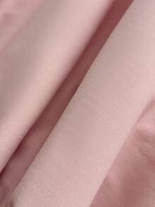 Elamini Women's Shirred Chest Ruffle Hem Dress, Pink - Pink - View 6