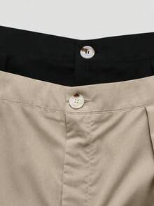 Franclia Conjunto de shorts de talla grande de varios colores, casual y versátil para el transporte - Multicolor - Ver 3