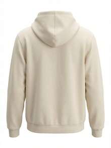 Puma Essentials Men's Hoodie Beige - Beige White - View 2