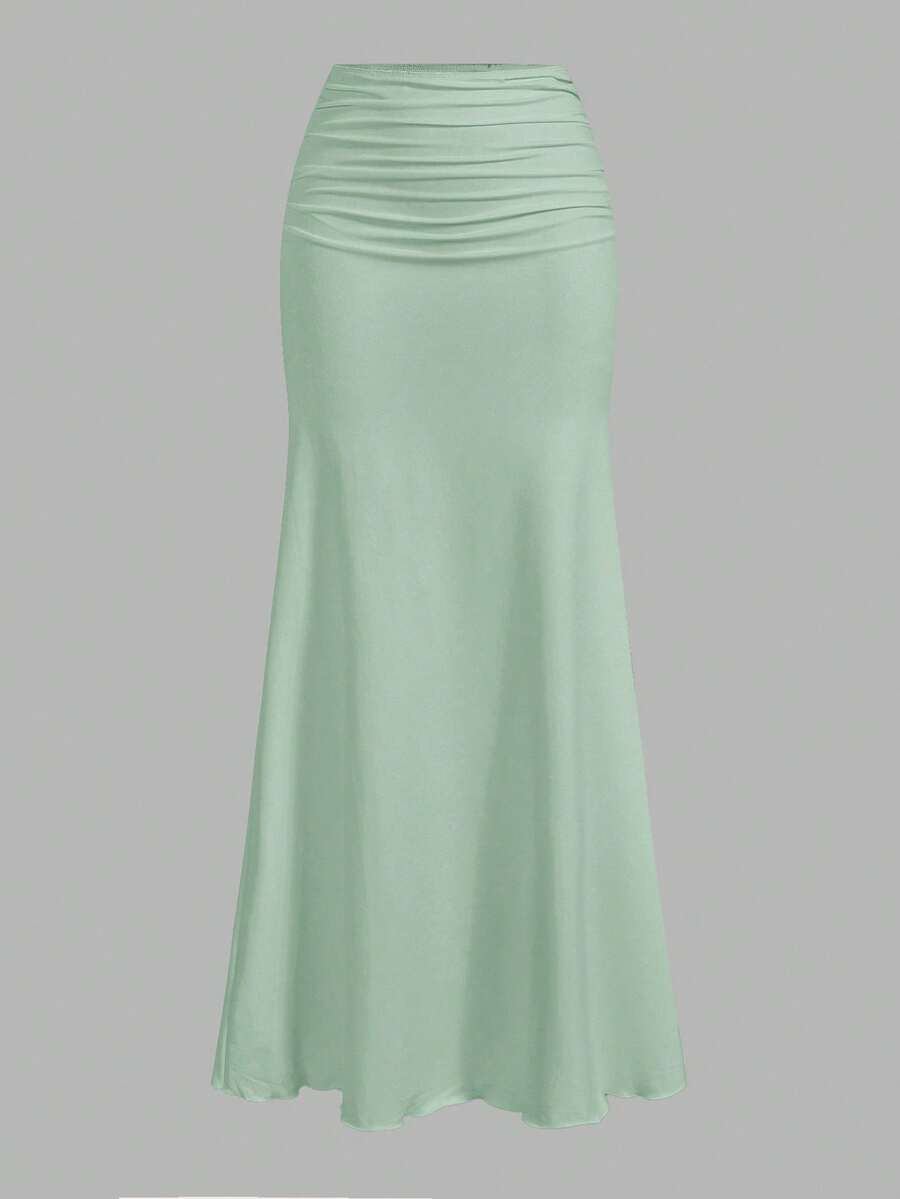 Opulessa 夏季女装度假白色长裙性感派对舞会半正式晚宴装秋冬服装 - 薄荷綠 - 查看 1