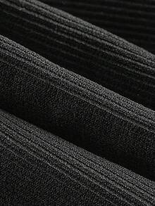 Cao eo Kiểm soát bụng Định hình cơ thể Quần short - màu đen - Xem 7