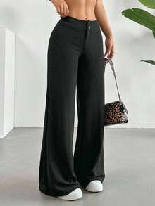 SHEIN EZwear Quần công sở co giãn dành cho nữ, nhiều chiếc - Nhiều màu - Xem 7