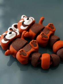 POKOJA LAND A 3D Printed Red Panda Model Toy, Stress Toy, Sensory Toy, Squishy Toy, Kids Toy, A Great Gift For After Class, Christmas, Birthday And Holiday. - Multicolor - View 7