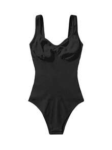 Easithlete Bộ áo liền quần yoga không đường may, độ co giãn cao, có đệm ngực tích hợp. - Nhiều màu - Xem 4