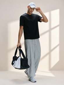 Driftmere Pantaloni della tuta casual ampi per uomo, joggers versatili in stile street adatti per streetwear, uso quotidiano casual, uscite nel fine settimana, festival musicali, raduni sociali e altro ancora. Questo pantalone è un pezzo essenziale e versatile nel guardaroba di un uomo, rendendolo un ottimo regalo per fidanzati o mariti. Pantaloni della tuta oversize, pantaloni della tuta larghi per uomo, pantaloni della tuta Pro Club grigi, pantaloni della tuta ampi – Una guida ai regali per la Festa del Papà - Grigio - Visualizzare 8