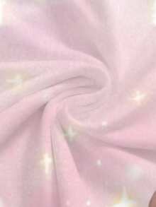 ROMWE Kawaii Áo camisole ôm dáng dễ thương hình hươu và nàng tiên cỡ lớn - Hồng - Xem 4