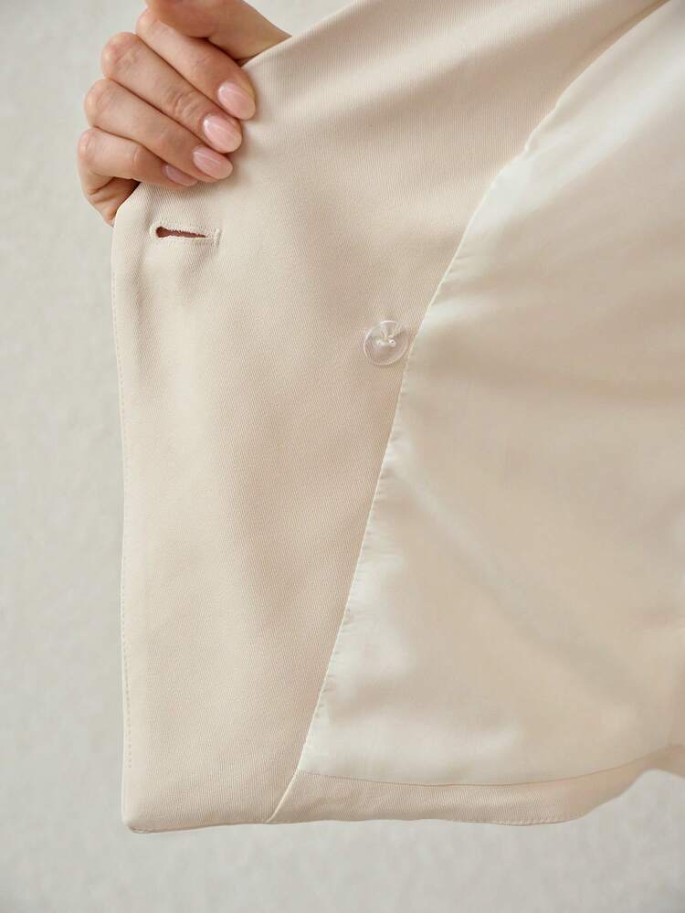 WOMEN'S WRAP BELT SUIT BLAZER, COMMUTER FRIENDLY