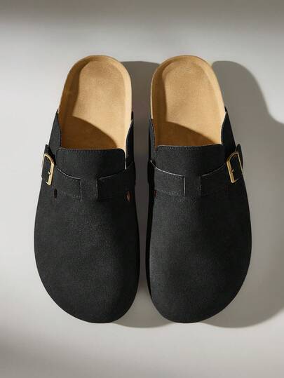 Solecia Men's New Slip-On Half-Covered Sandals, Comfortable And Versatile