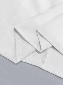 INAWLY Solva Đầm hở lưng bó sát màu trắng dành cho nữ - trắng - Xem 3