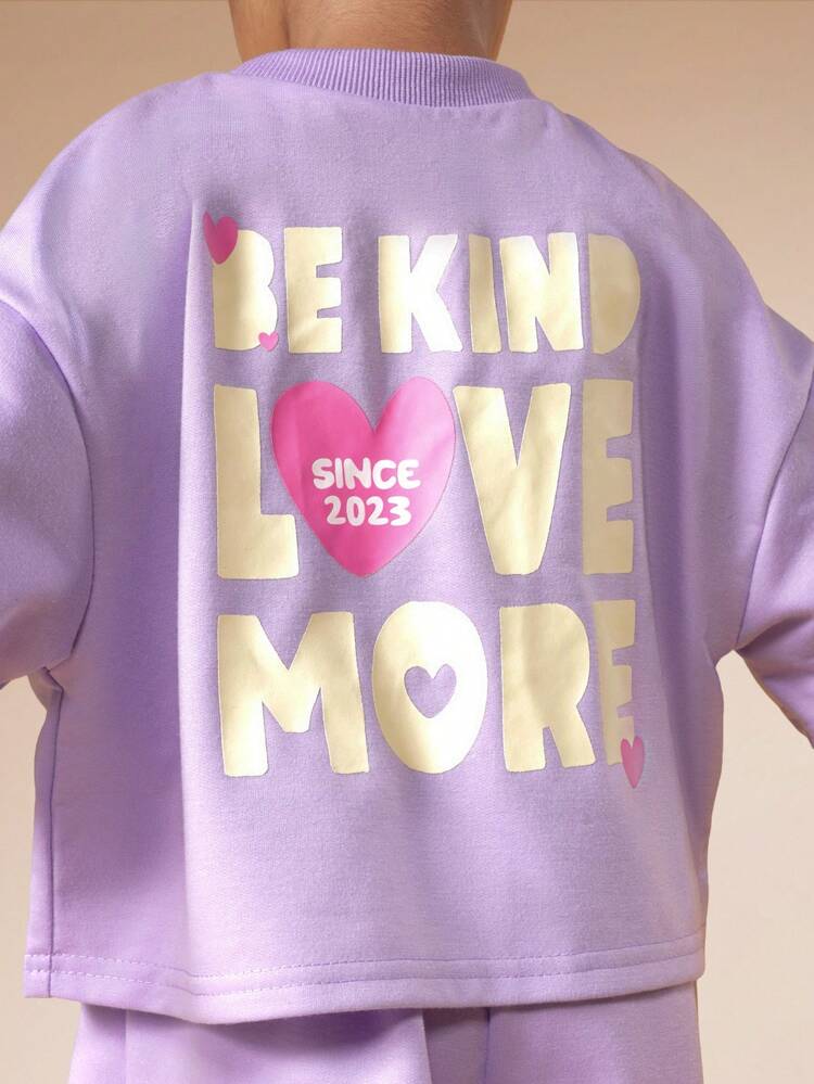 Graphic Oversized T-Shirt And Shorts Set