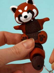 POKOJA LAND A 3D Printed Red Panda Model Toy, Stress Toy, Sensory Toy, Squishy Toy, Kids Toy, A Great Gift For After Class, Christmas, Birthday And Holiday. - Multicolor - View 6