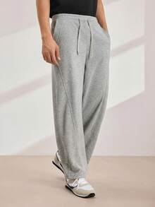 Driftmere Pantaloni della tuta casual ampi per uomo, joggers versatili in stile street adatti per streetwear, uso quotidiano casual, uscite nel fine settimana, festival musicali, raduni sociali e altro ancora. Questo pantalone è un pezzo essenziale e versatile nel guardaroba di un uomo, rendendolo un ottimo regalo per fidanzati o mariti. Pantaloni della tuta oversize, pantaloni della tuta larghi per uomo, pantaloni della tuta Pro Club grigi, pantaloni della tuta ampi – Una guida ai regali per la Festa del Papà - Grigio - Visualizzare 6