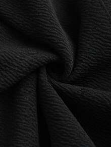 SLATEMANN Men's Fashionable Black Slim Fit Casual Shorts With Pockets - Black - View 7