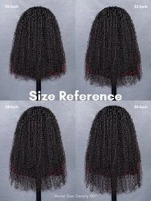 QUICK WEAR 9AM HAIR 即戴即用半假发，凌乱卷发，灵活贴合，三合一半假发，带抽绳，自然发际线，无缝设计，新手友好，即戴即用，无需胶水，真人发假发，预先拔毛发际线，180% 密度，16-28 英寸常规尺寸，未经加工的原生发，Y2K 真人发假发，礼物，发饰，100% 真人发假发，真人发，无蕾丝假发，度假氛围，活力能量，旅行必备，假日装扮，日常使用，快速发货，女士度假旅行首选 - SNatural - 查看 5