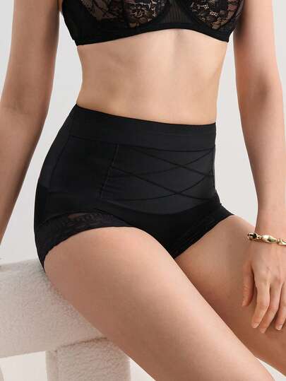 Hourtrue 女士高腰收腹緊身褲，盆骨後產婦塑身內衣