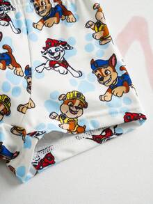 SHEIN | PAW Patrol Bộ 3 quần lót boxer nam in hình hoạt hình, cạp chun, thoải mái. - Màu xanh lam - Xem 5