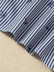 GlowEve Women's Long Sleeve Shirt With Buttons, Elegant For Back To School, Commuting, Work, Street Casual Wear, Suitable For Autumn And Winter - Royal Blue - View 6
