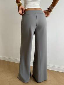 SHEIN EZwear Quần công sở co giãn dành cho nữ, nhiều chiếc - Nhiều màu - Xem 3