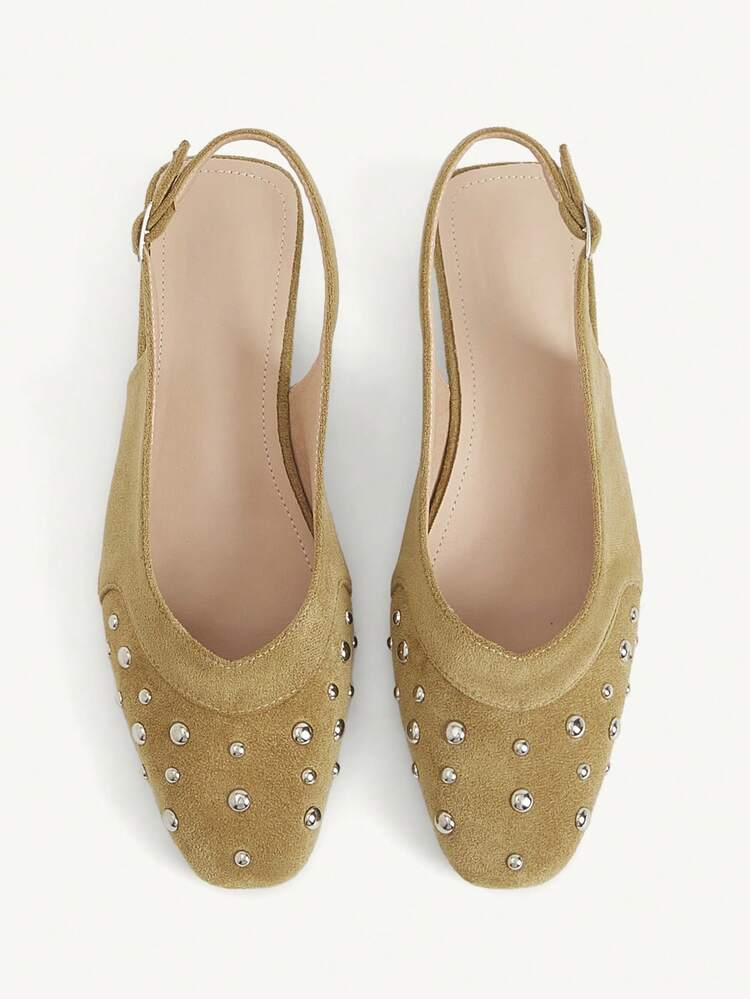 CUCCOO CHICEST Buckle Simple And Generous Fashion Versatile Leisure Workplace Commuter Women Flat Shoes