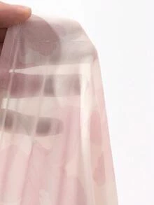 DAZY Abito corto da donna con scollo a V, maniche lunghe, inserti in pizzo, vita stretta, stile boho, adatto per vacanze e tempo libero - Albicocca - Visualizzare 6