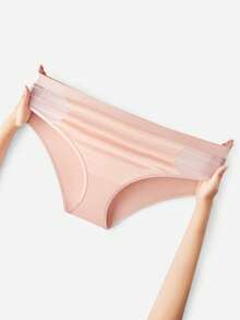 LUVLETTE Bộ 3 quần lót nữ cạp cao bằng cotton kiểu quần đùi trẻ em - Màu đen - Nhiều màu - Xem 6