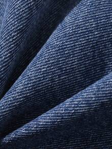 Livesso Quần short denim nữ - Rửa nhẹ - Xem 7