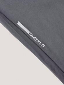 Driftmere Pantalones deportivos para hombres, pantalones delgados de verano para hombres, pantalones sueltos y casuales, transpirables, elásticos y ligeros, para gimnasio, entrenamiento, senderismo y deportes - Gris - Ver 5