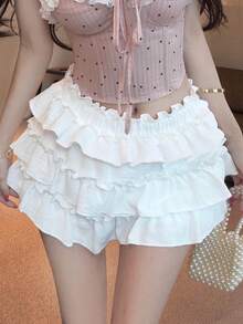 DAZY Váy nữ - trắng - Xem 1