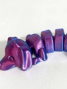 A 3D Printed Dog Model Toy, Stress Toy, Sensory Toy, Squishy Toy, Kids Toy, Cute And Easy To Carry, Color In Rich, A Great Gift For After Class, Christmas, Birthday And Holiday. - Multicolor - View 3