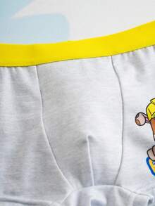 SHEIN | PAW Patrol Calzoncillos tipo bóxer cómodos, suaves y transpirables con estampado de dibujos animados para niños - Multicolor - Ver 9