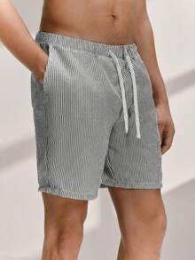 Driftmere 2-Pack Men Casual Woven Striped Mid-Rise Drawstring Straight Leg Shorts Men Striped Drawstring Shorts Men Lounge Shorts Men Summer Shorts Men Vacation Clothes Matching Men Shorts Men Striped Lounge Shorts Men Drawstring Shorts Men Vacation Shorts Matching Striped Shorts Father's Day – A Fathers Day Gift Guide - Multicolor - View 9
