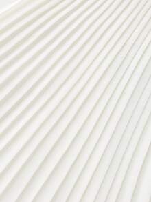 SHEIN Franclia Chân váy xếp ly ngọt ngào dành cho nữ, mùa hè. - trắng - Xem 5