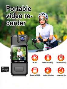 Ultra HD WiFi Mini Camera, Portable Digital Video Recorder, Portable Camera, Infrared Night Vision, Motion Detection, DV, Cycling Camera. - Multicolor - View 14