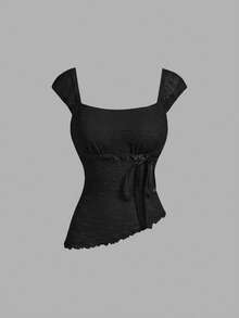 MOD 3 piezas Tops de tirantes y camisetas de mujer - Negro - Ver 3